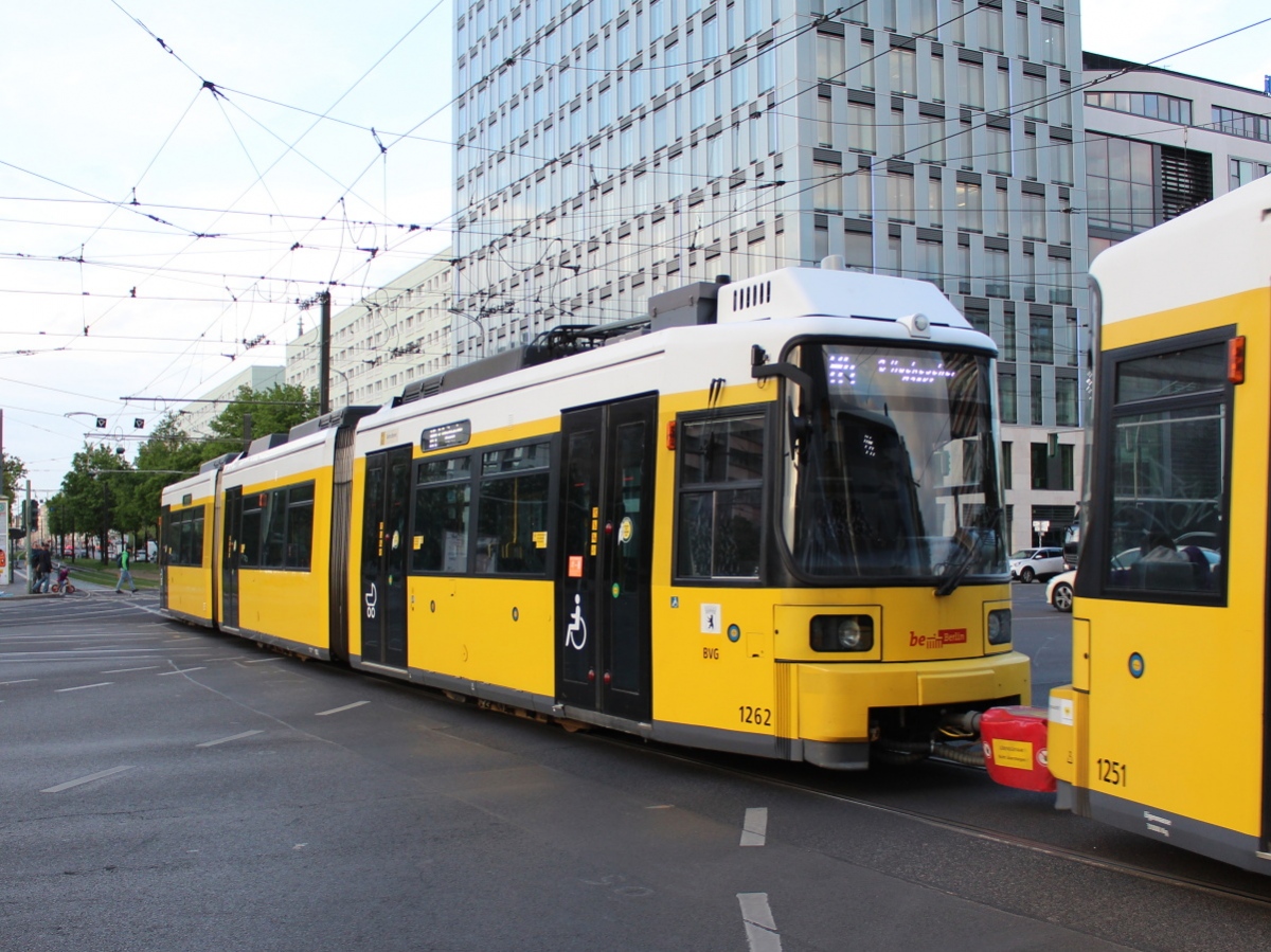 Берлин, BVG GTNO № 1262