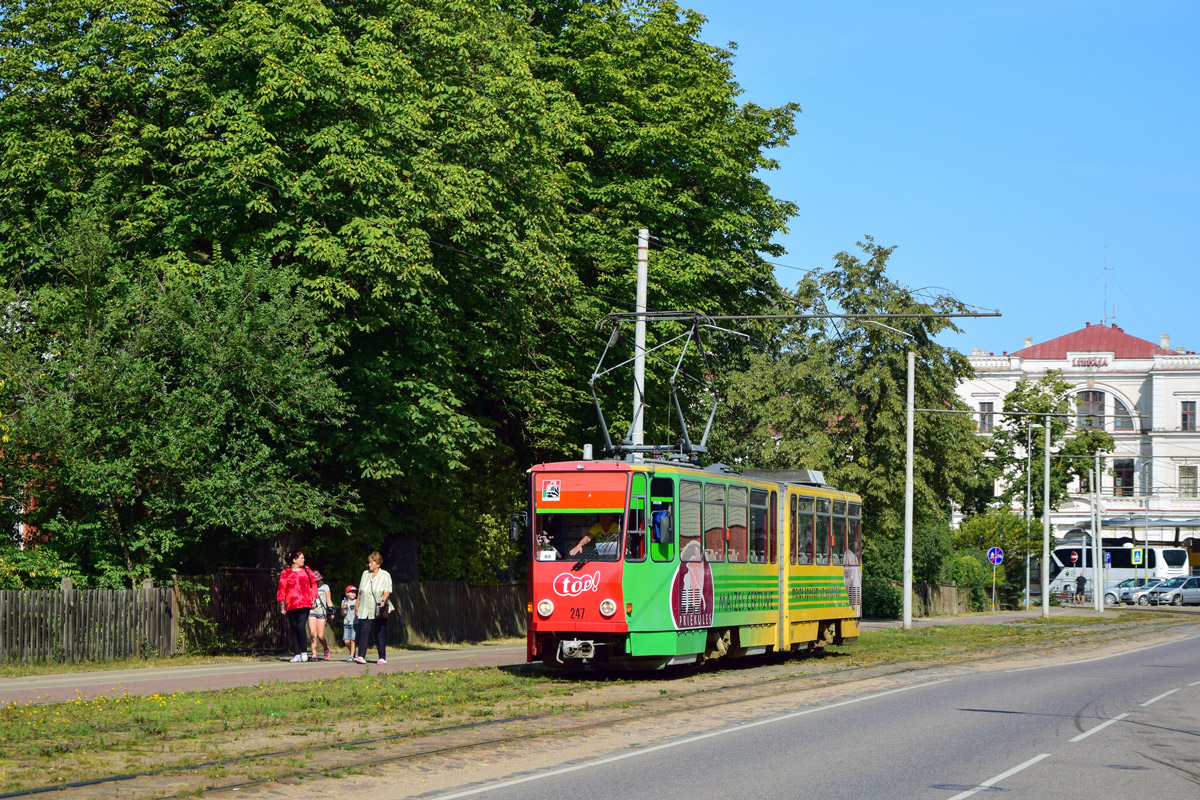 Лиепая, Tatra KT4D № 247