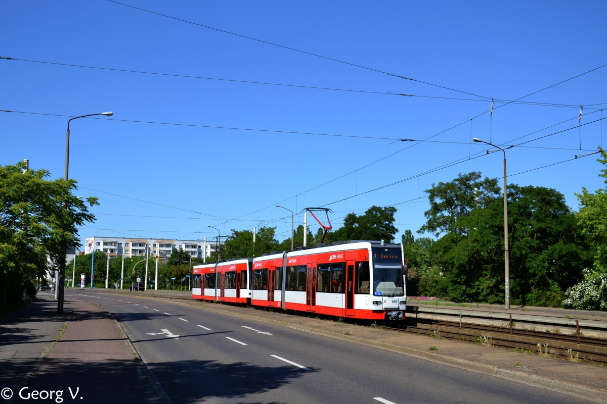 Галле, Bombardier MGT-K № 697