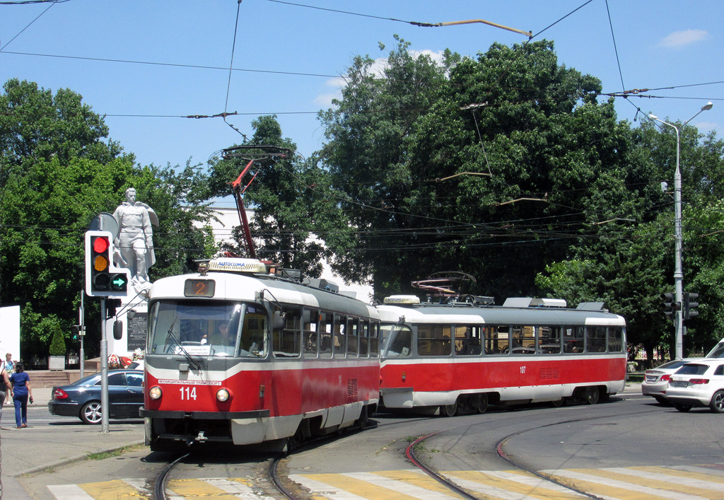 Краснодар, Tatra T3SU КВР ТМЗ № 114