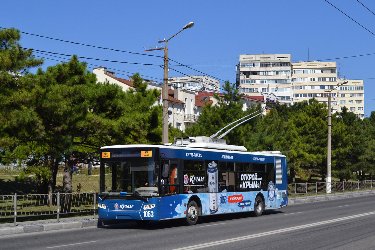 Севастополь, ЛАЗ E183A1 № 1053