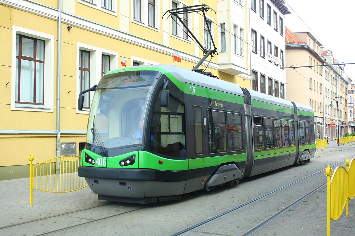 Эльблонг, PESA Tramicus 121N № 406