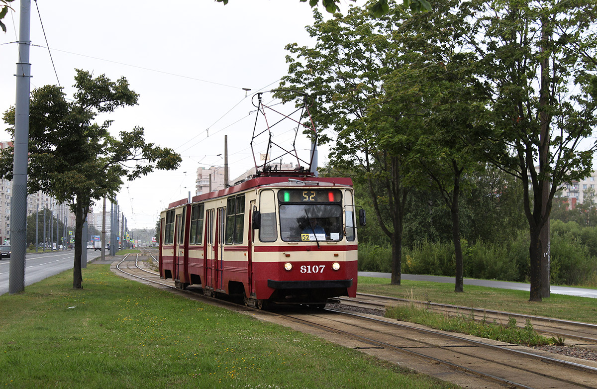 Санкт-Петербург, 71-147К (ЛВС-97К) № 8107 Санкт-Петербург, 71-147К (ЛВС-97К) № 8107