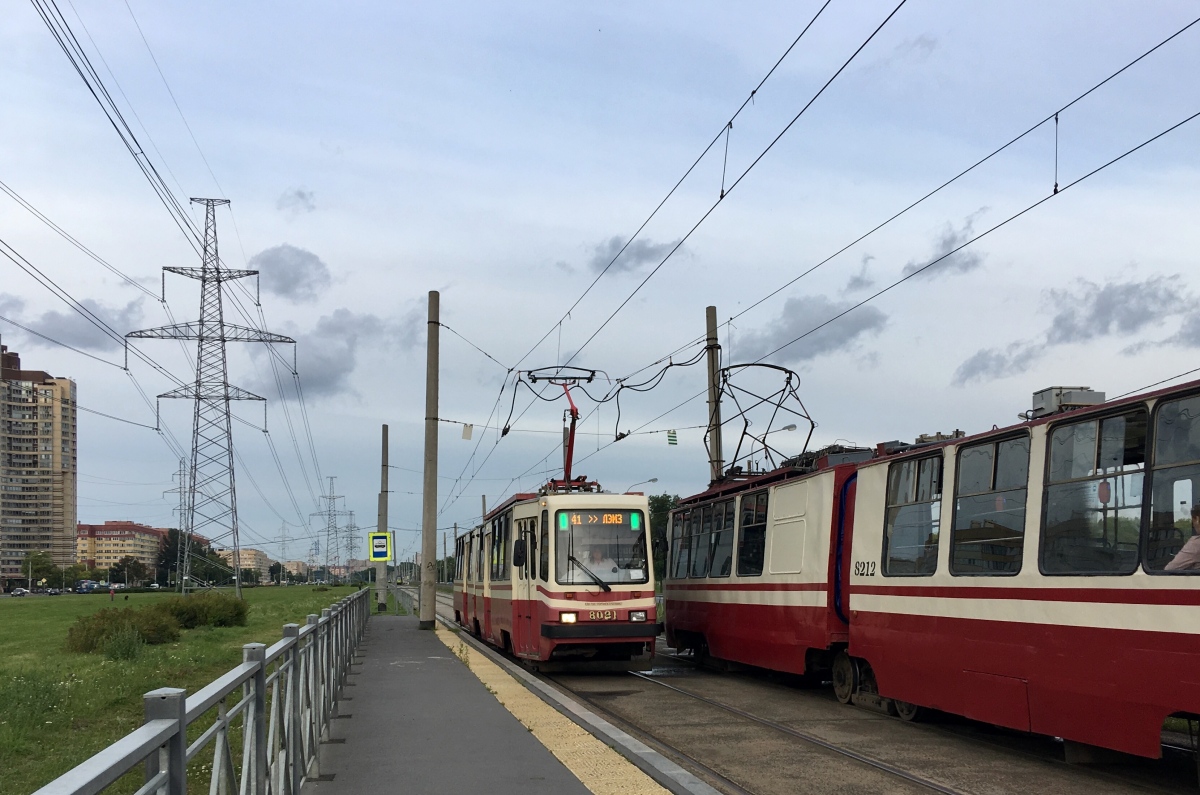 Санкт-Петербург, ЛВС-86К № 8021