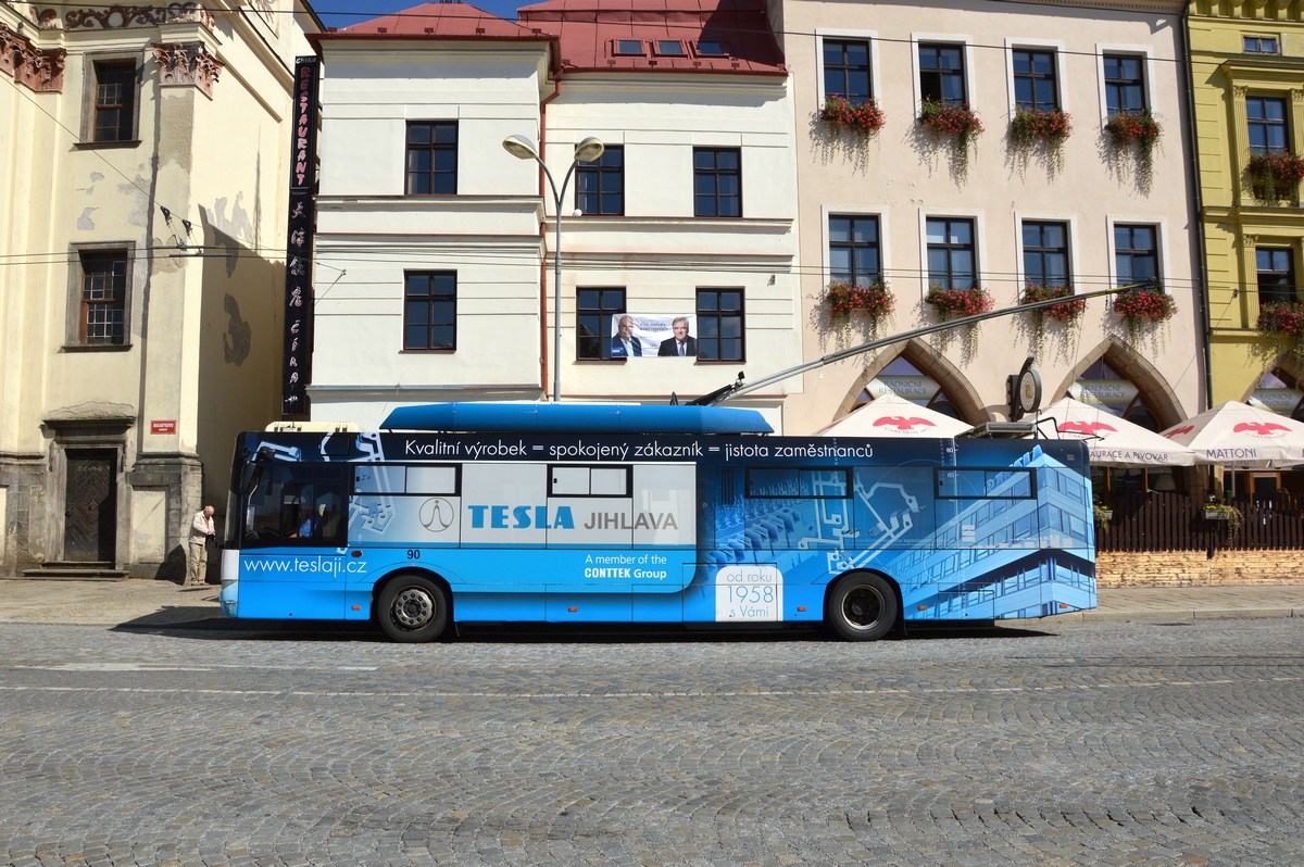 Jihlava, Škoda 26Tr Solaris III # 90