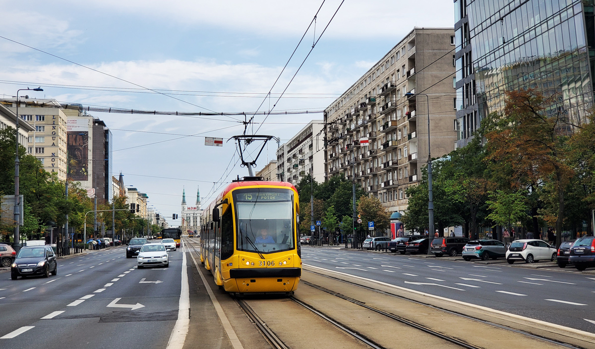 Варшава, PESA Tramicus 120N № 3106