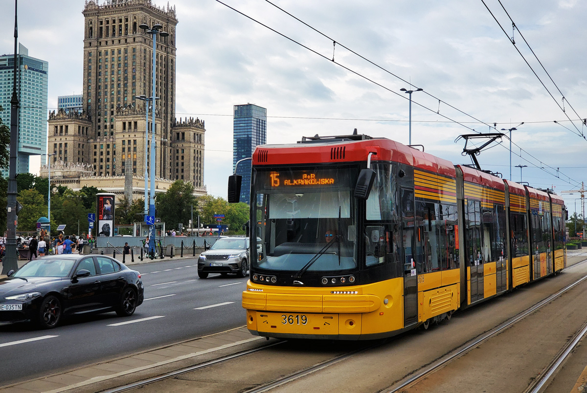 Варшава, PESA Jazz 128N № 3619
