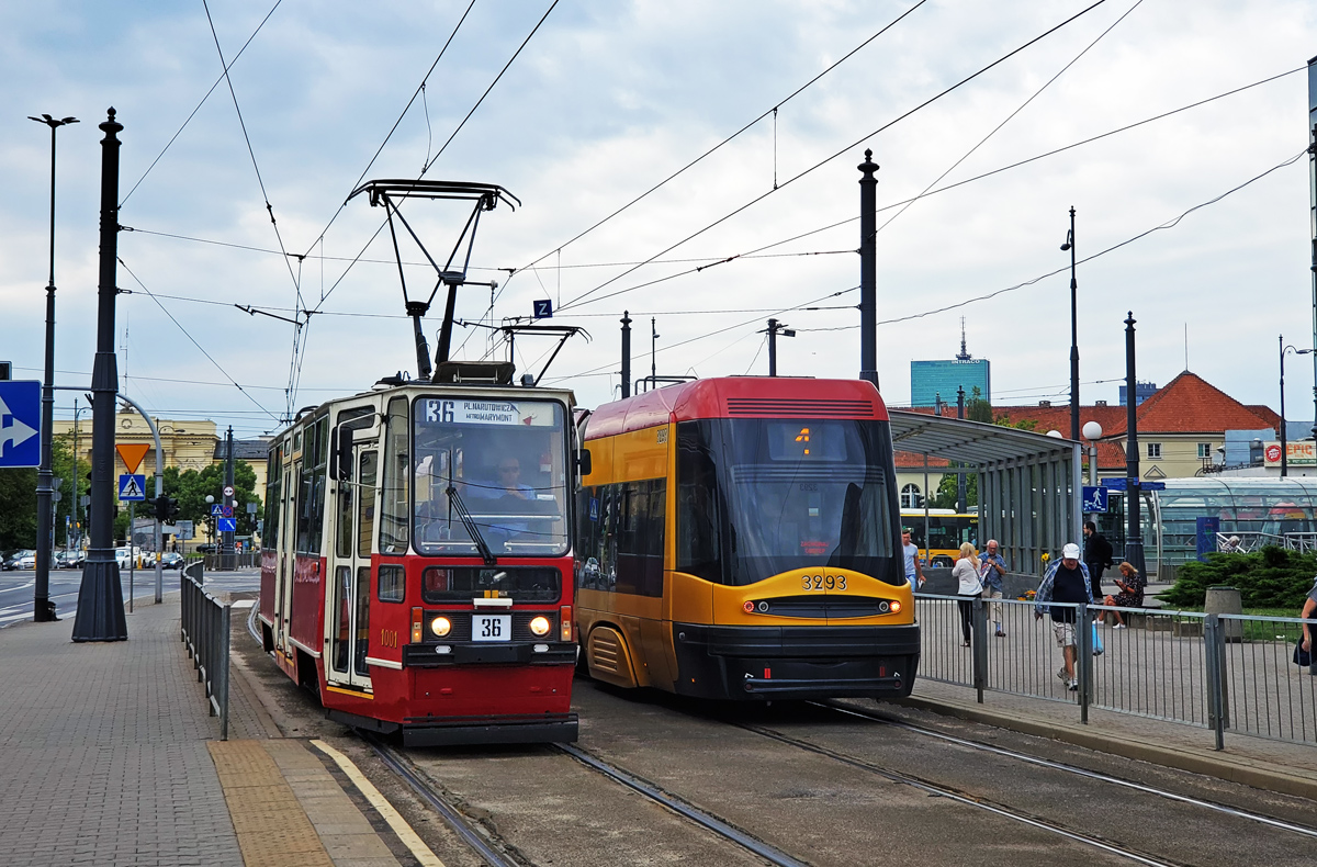 Варшава, Konstal 105Na № 1001