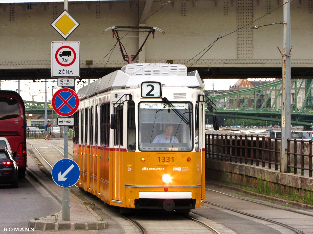 Будапешт, Ganz-Hunslet KCSV7 № 1331