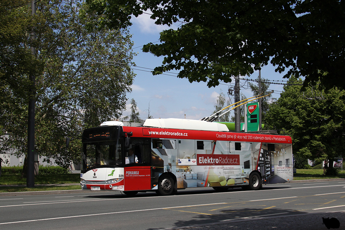 Пардубице, Škoda 26Tr Solaris III № 329