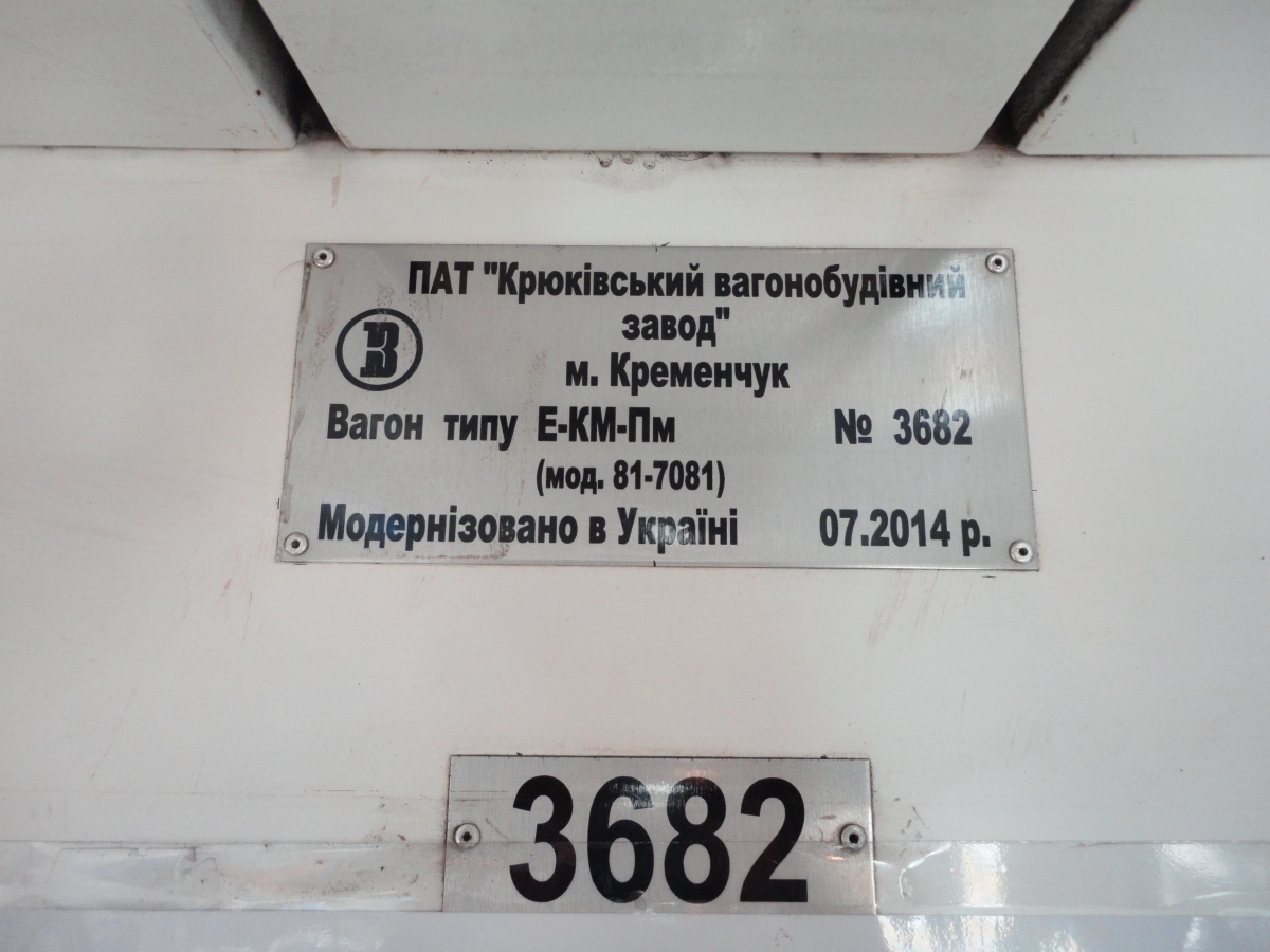 Киев, Е-КМ-Пм (81-7081) № 3682