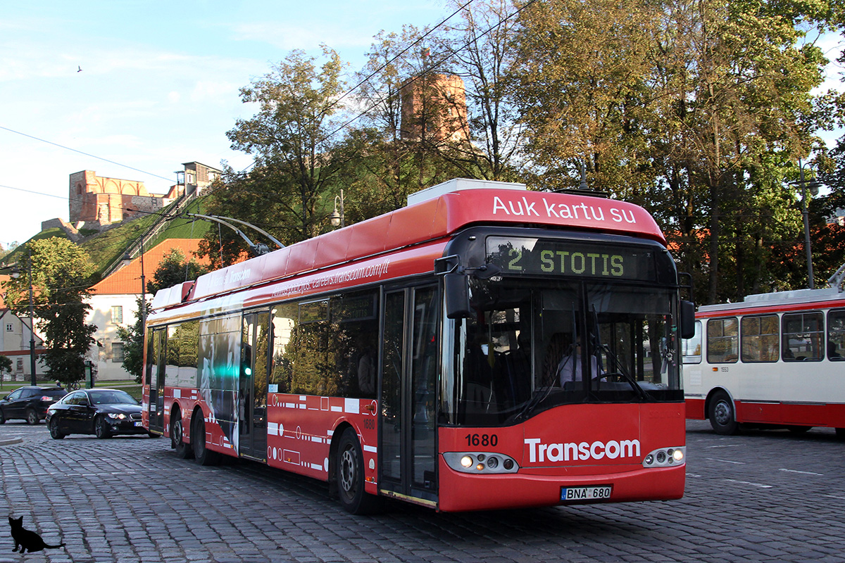 Vilna, Solaris Trollino II 15 AC # 1680