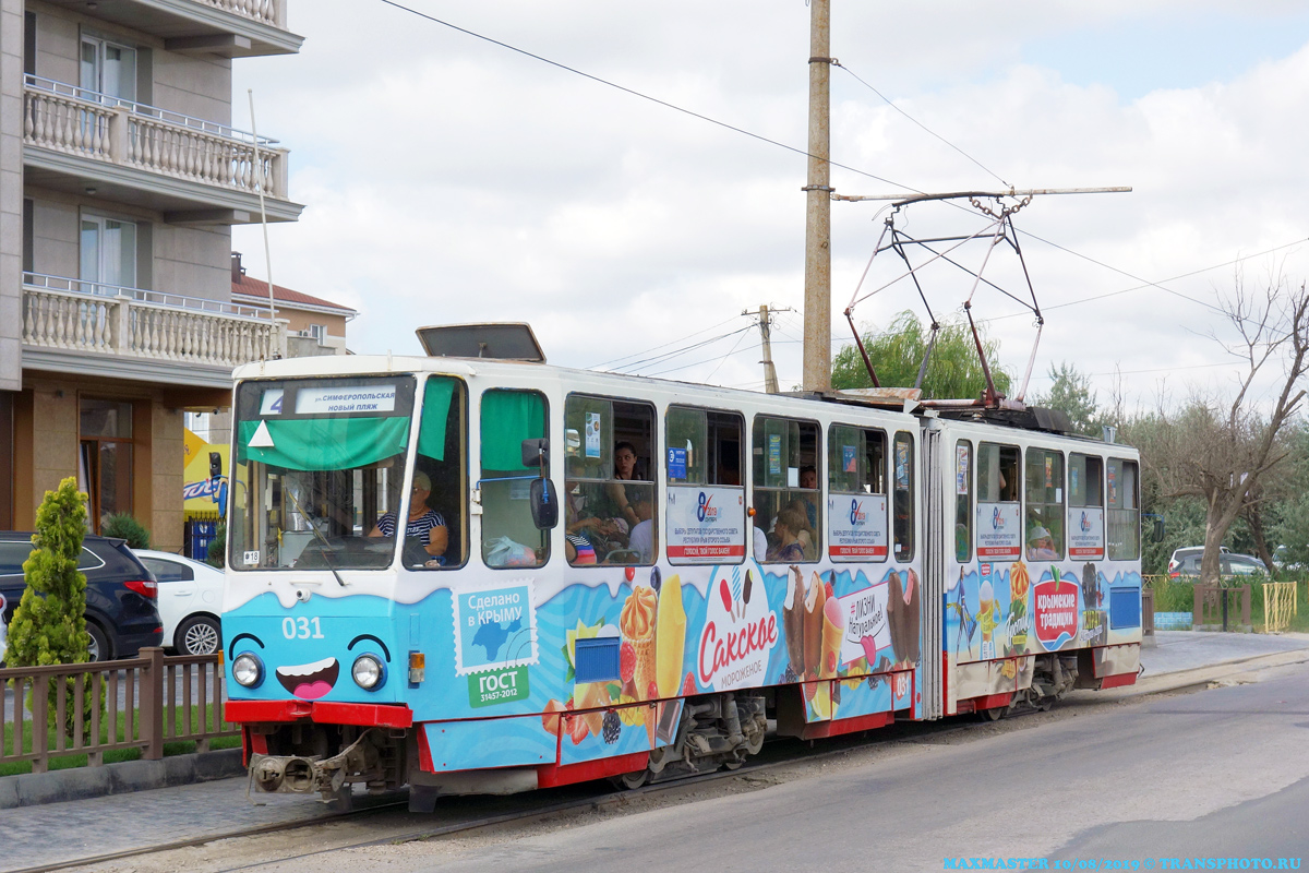 Евпатория, Tatra KT4SU № 031