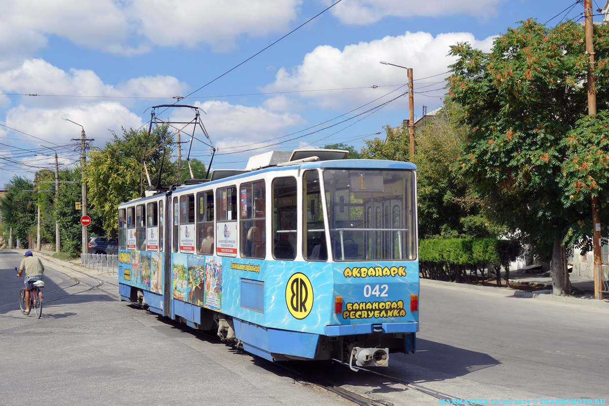 Евпатория, Tatra KT4SU № 042