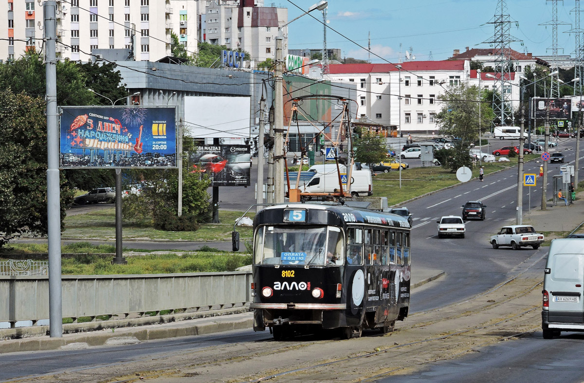 Харьков, Tatra T3M № 8102