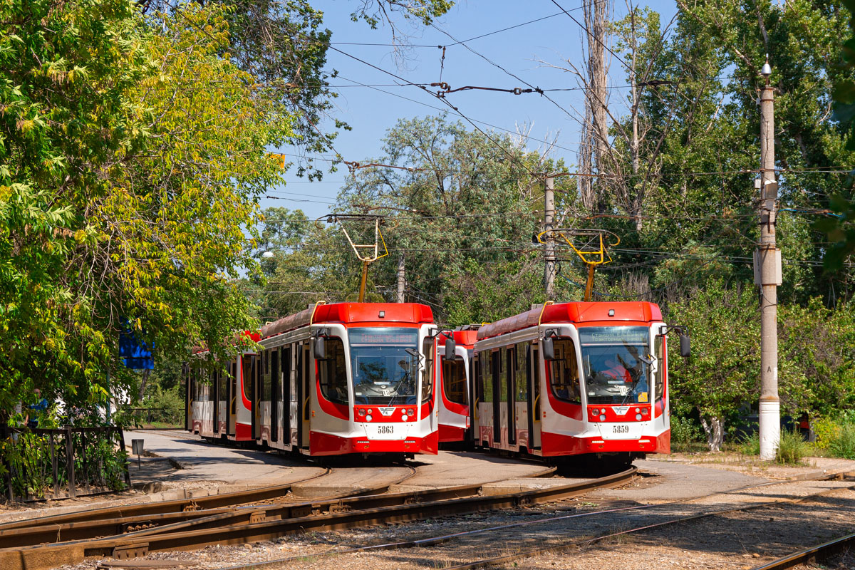 Волгоград, 71-623-03 № 5863; Волгоград, 71-623-03 № 5862; Волгоград, 71-623-03 № 5859; Волгоград, 71-623-03 № 5858