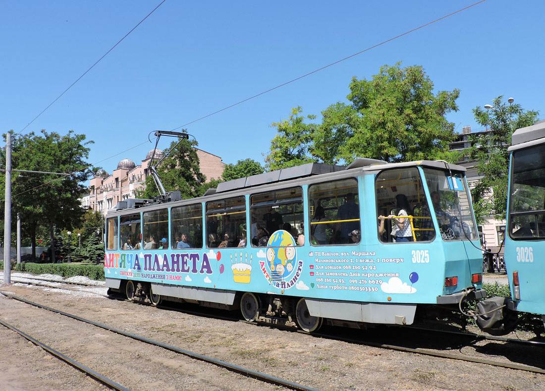 Днепр, Tatra T6A2M № 3025