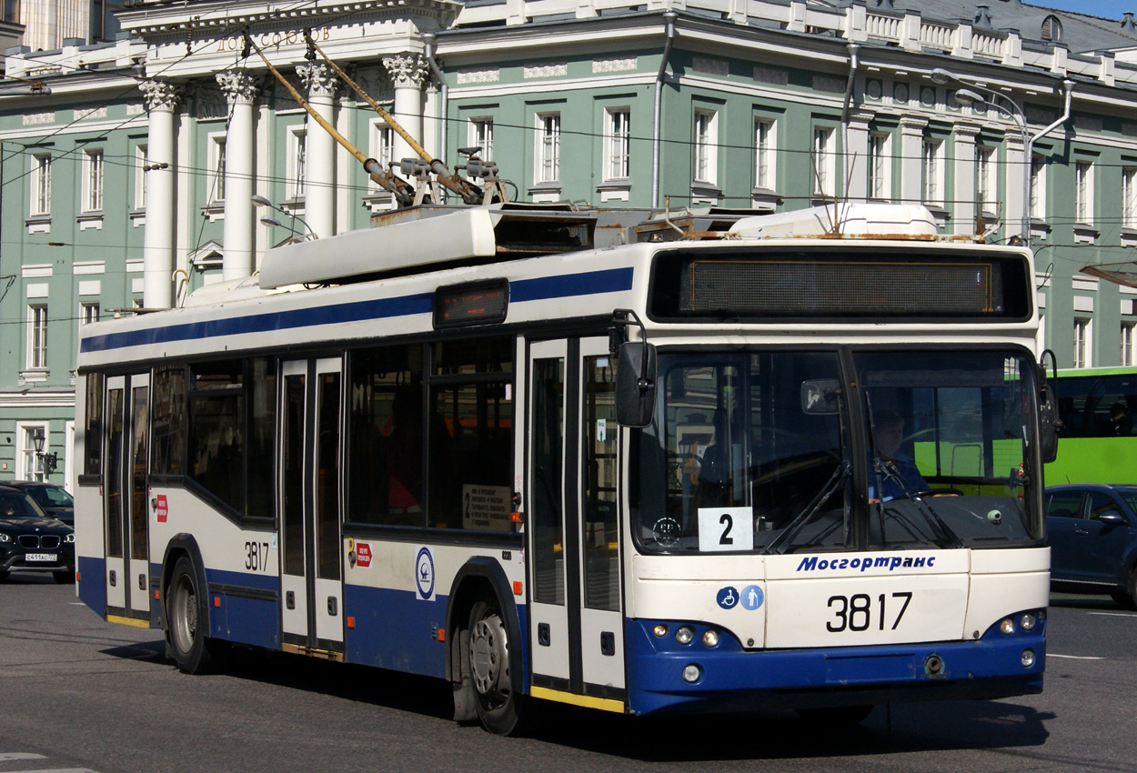 Москва, СВАРЗ-МАЗ-6235.00 № 3817