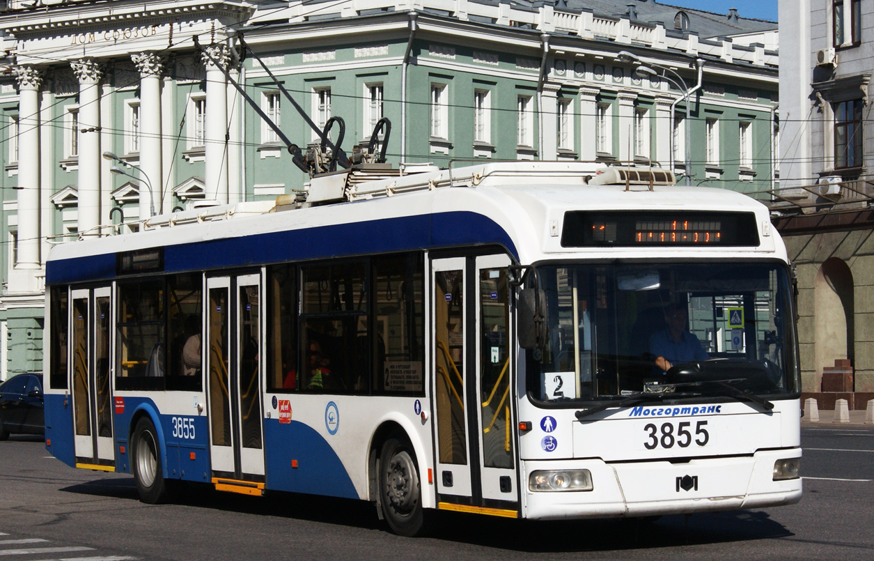 Москва, БКМ 321 № 3855