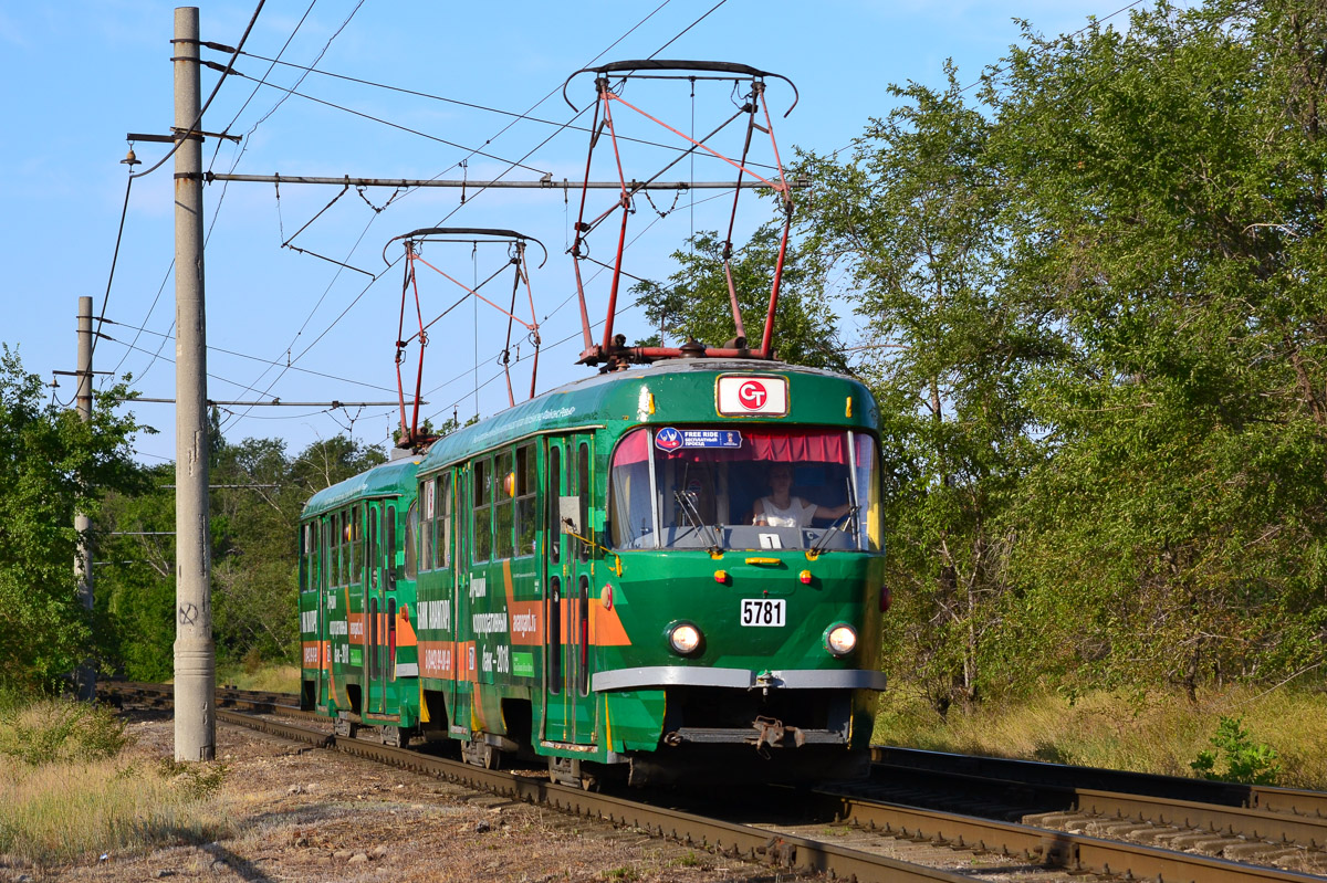 Volgográd, Tatra T3SU — 5781