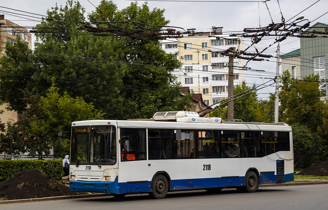 Уфа, НефАЗ-БТЗ 52765Р № 2118