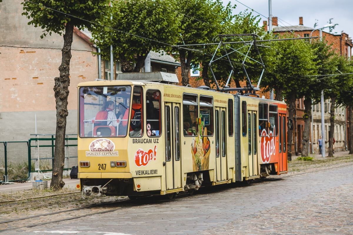 Лиепая, Tatra KT4D № 247