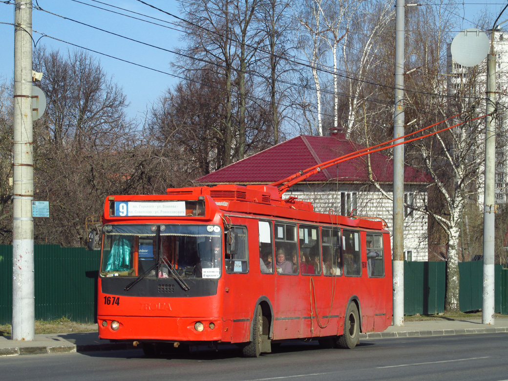 Нижний Новгород, ЗиУ-682Г-016.03 № 1674