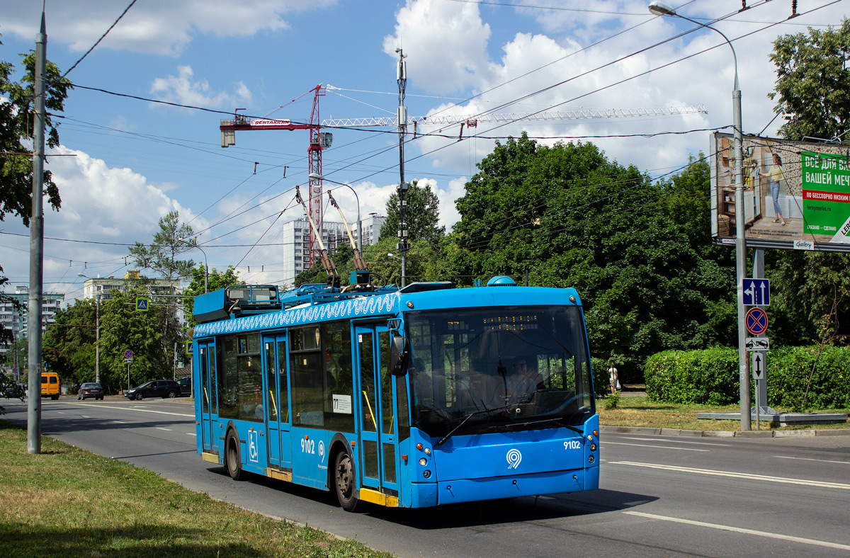 Москва, Тролза-5265.00 «Мегаполис» № 9102