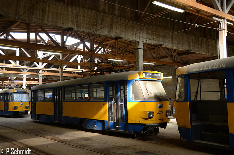 Leipzig, Tatra T4D-M2 № 2074 Leipzig, Tatra T4D-M2 № 2074
