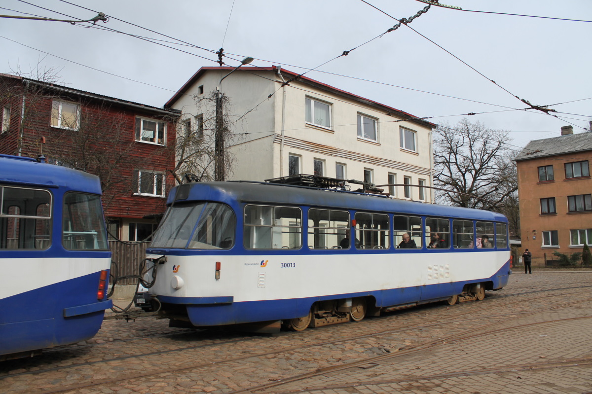 Рига, Tatra T3A № 30013