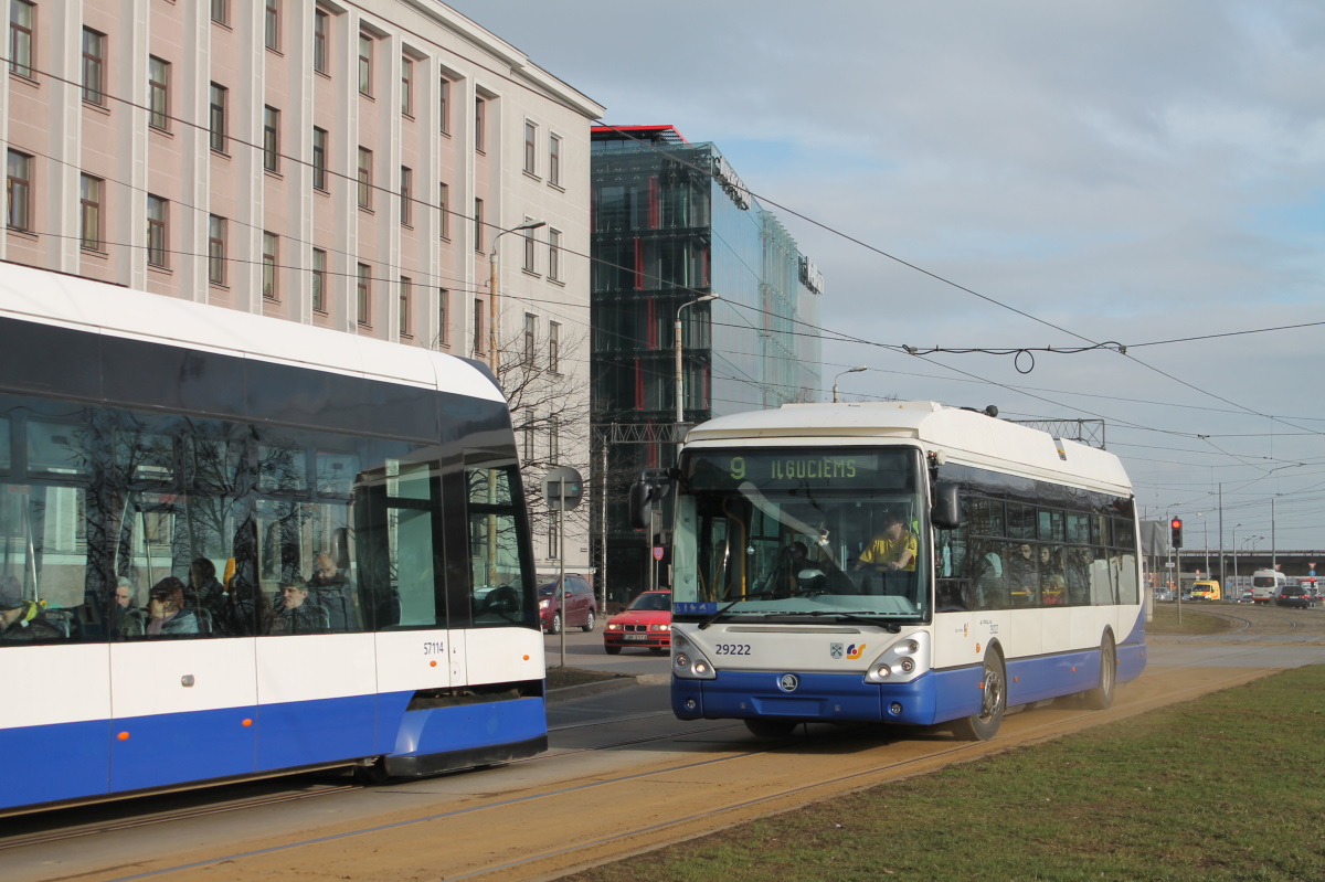 Riga, Škoda 24Tr Irisbus Citelis № 29222 Riga, Škoda 24Tr Irisbus Citelis № 29222