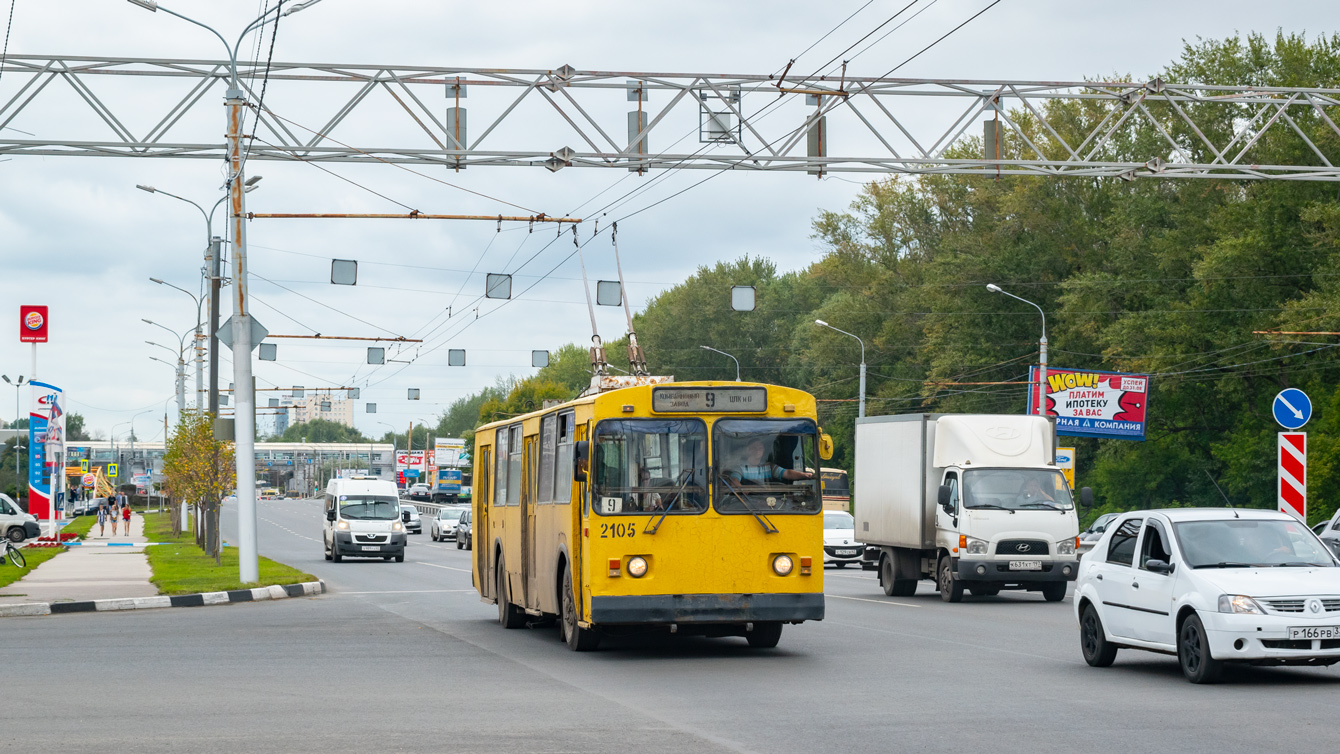 Рязань, ЗиУ-682Г-018 [Г0Р] № 2105