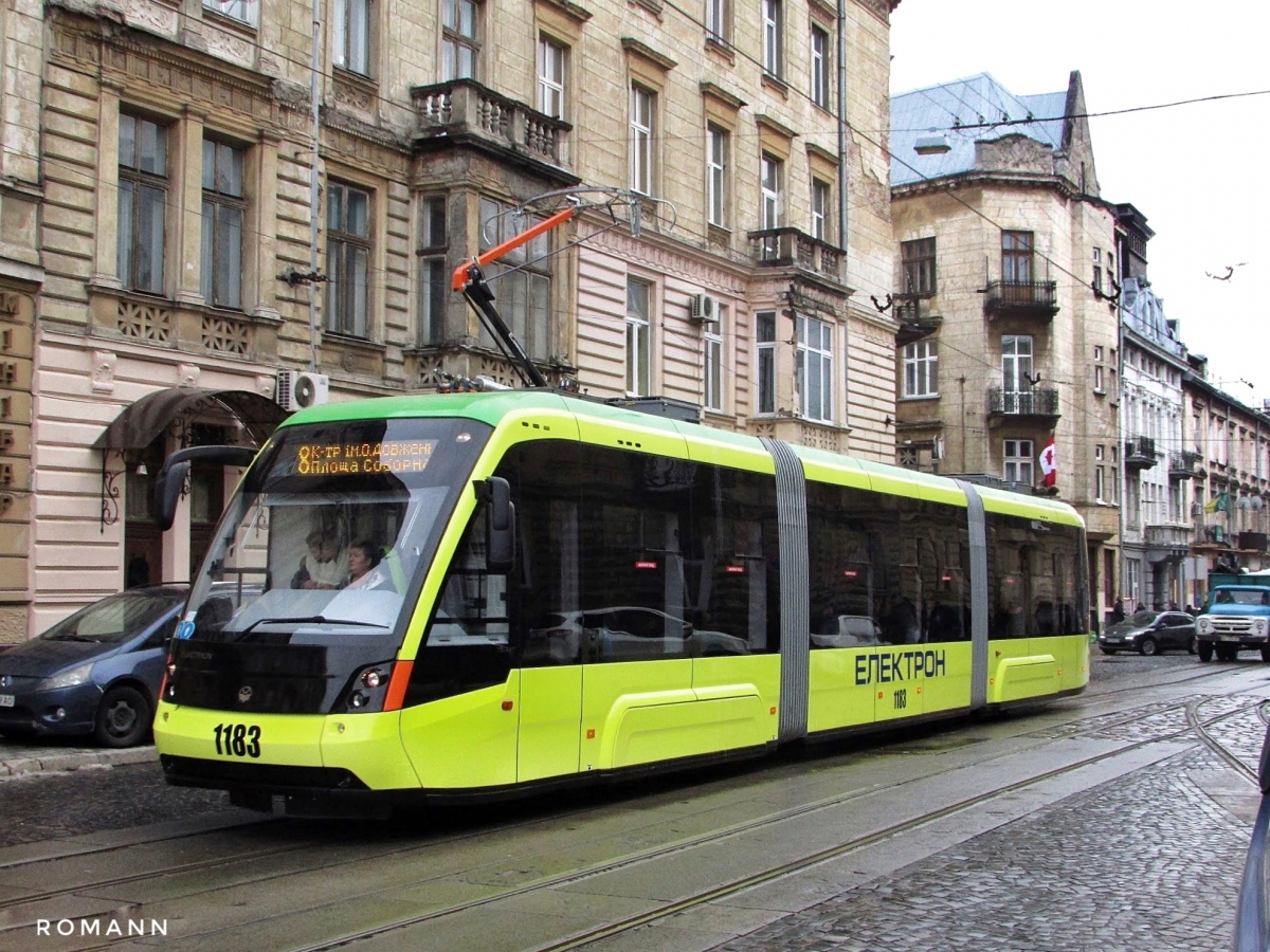 Львов, Electron T3L44 № 1183