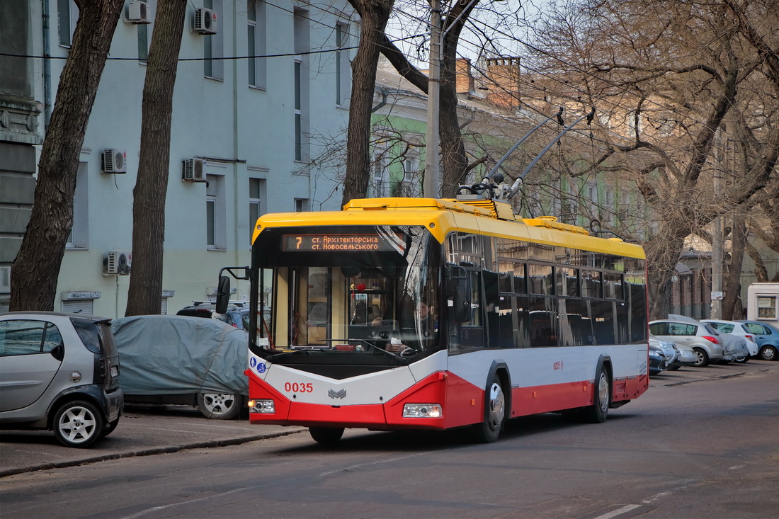 Одесса, БКМ 321 № 0035