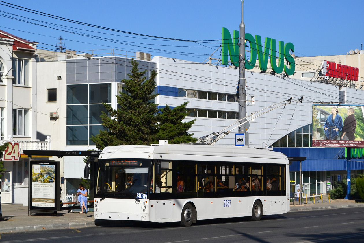 Севастополь, Тролза-5265.02 «Мегаполис» № 2087