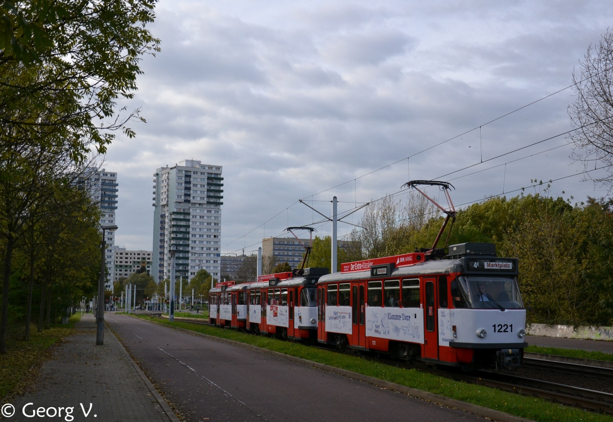 Галле, Tatra T4DC № 1221