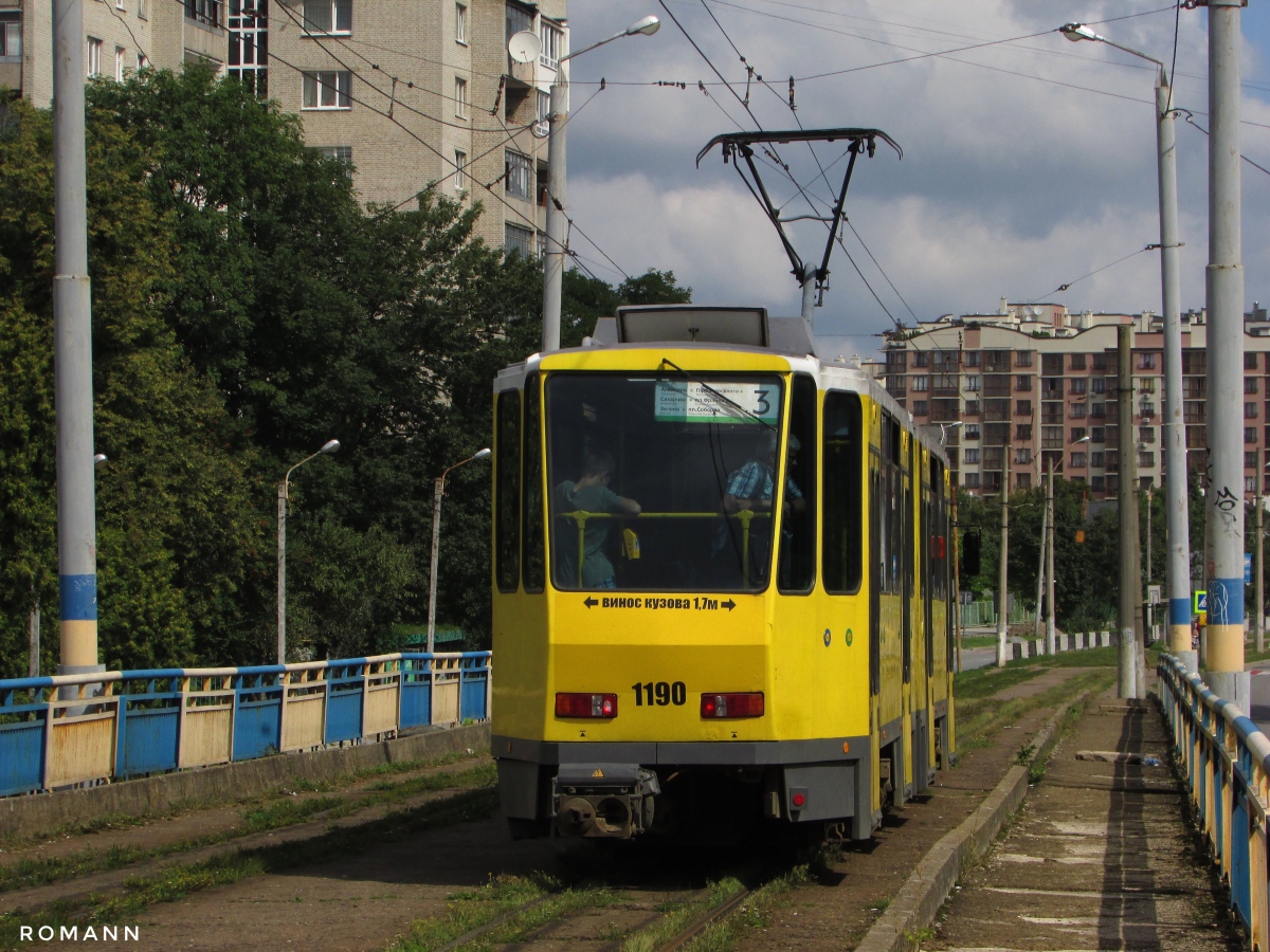Lvov, Tatra KT4DM č. 1190