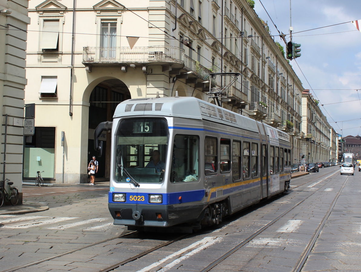 Turin, GTT series 5000 # 5023 Turin, GTT series 5000 # 5023