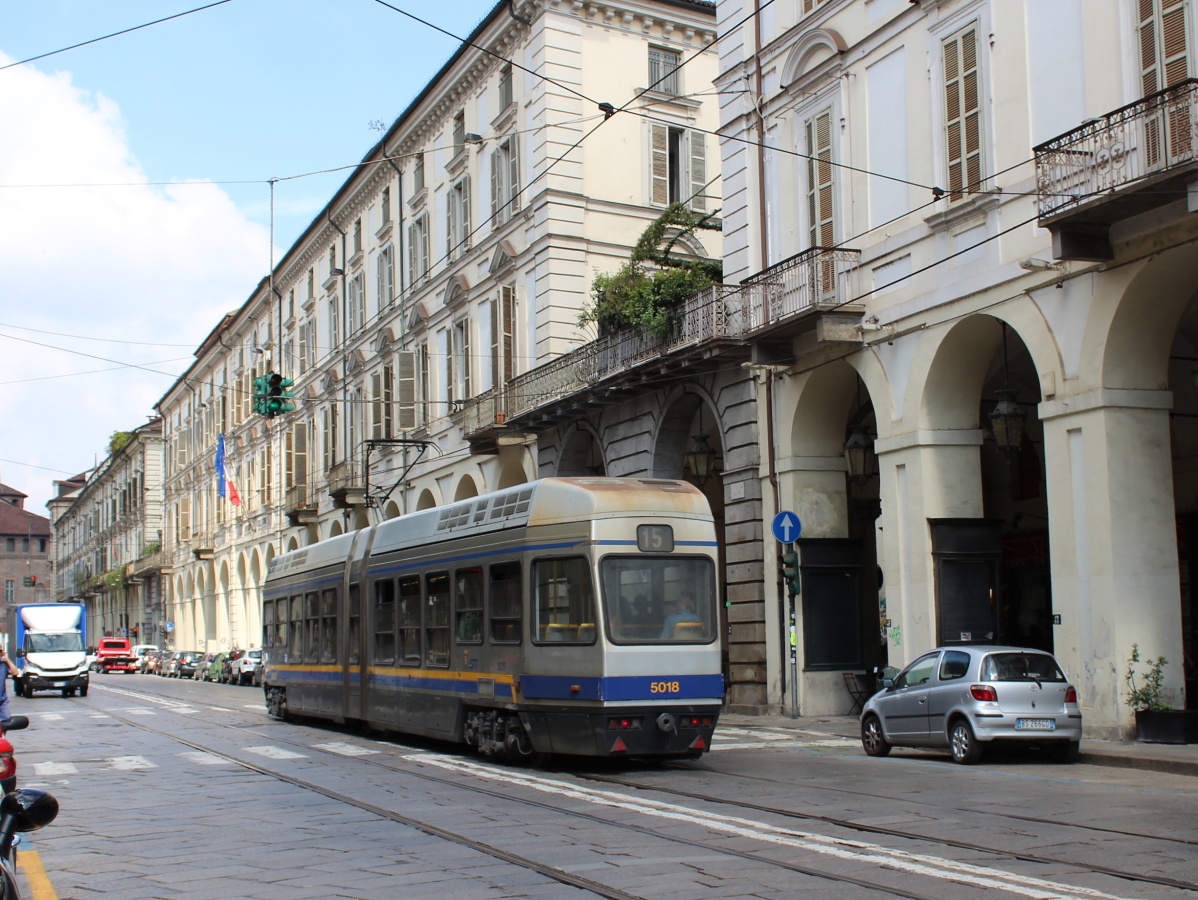 Turin, GTT series 5000 č. 5018 Turin, GTT series 5000 č. 5018