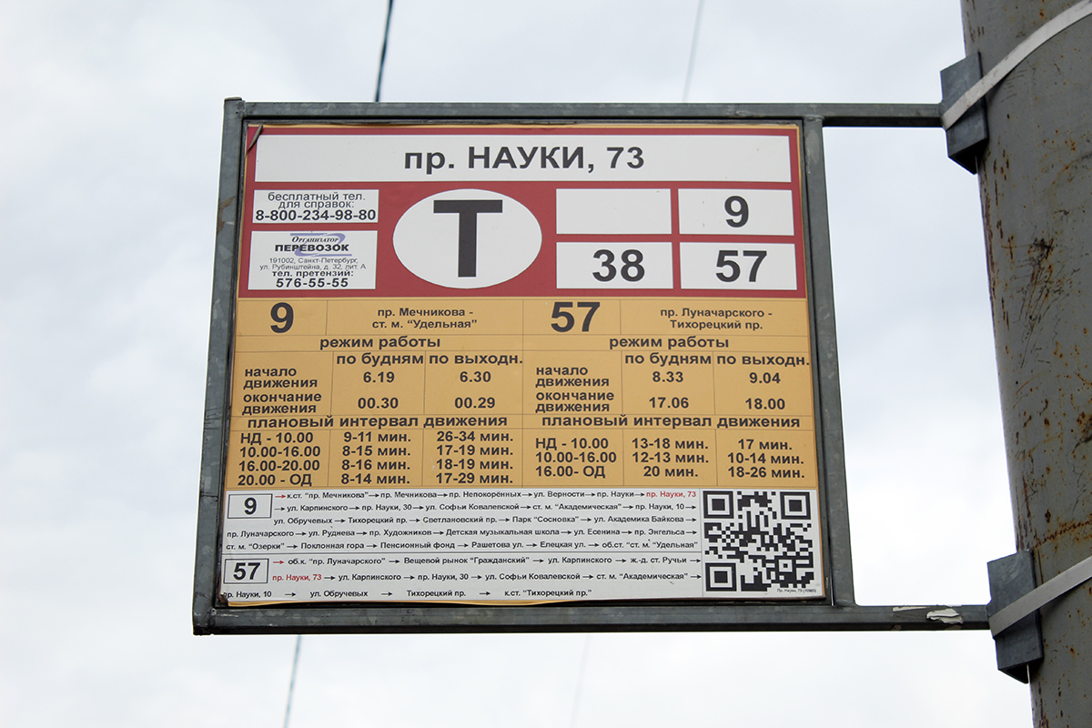 Санкт-Петербург — Аншлаги на остановках (трамвай)