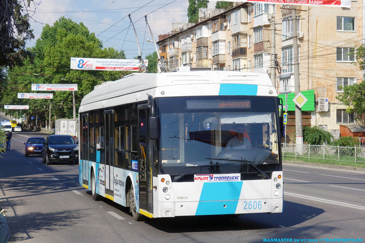 Крымский троллейбус, Тролза-5265.05 «Мегаполис» № 2606