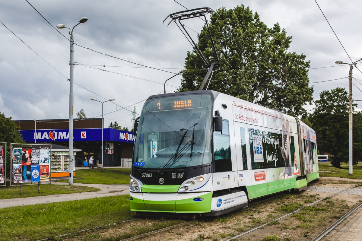 Рига, Škoda 15T ForCity Alfa Riga № 57082