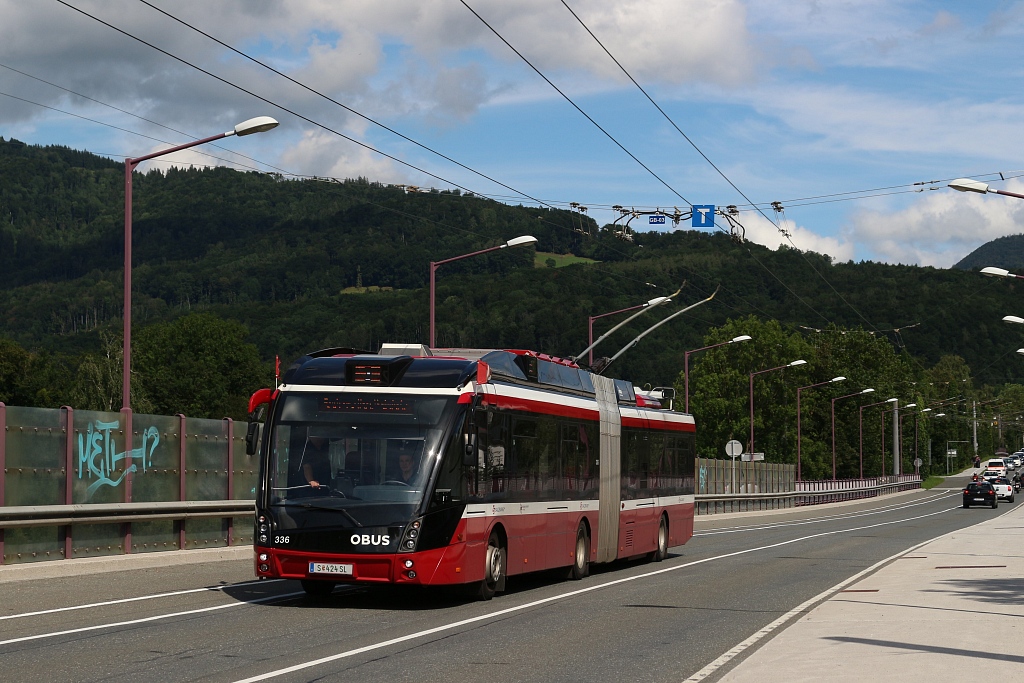 Зальцбург, Solaris Trollino III 18 AC MetroStyle № 336