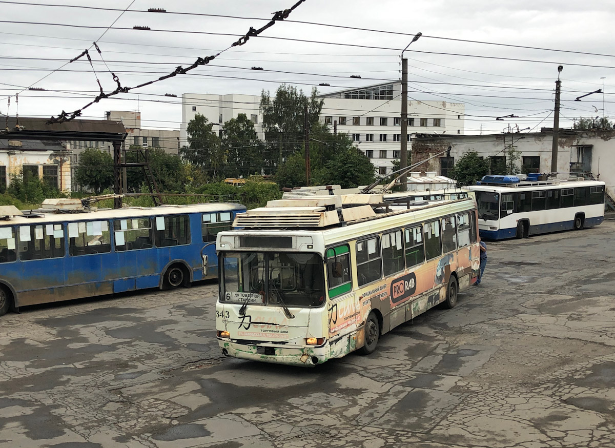 Петрозаводск, ЛиАЗ-5280 (ВЗТМ) № 343