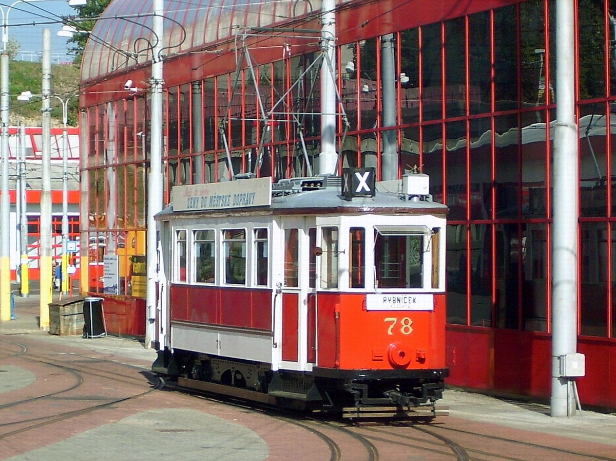 Liberec ― Jablonec nad Nisou, Ringhoffer 2-axle motor car # 78