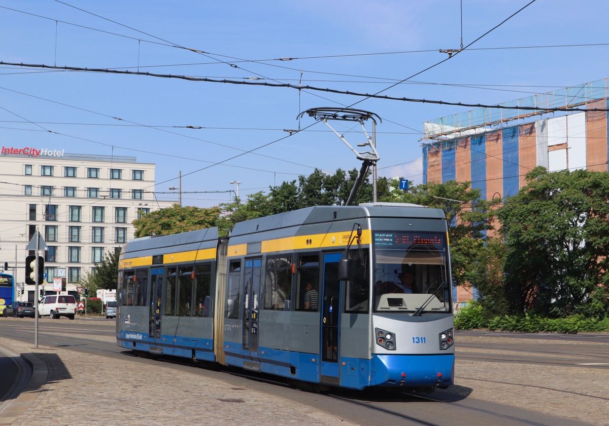 Лейпциг, Leoliner Fahrzeug-Bau Leipzig NGTW6L № 1311