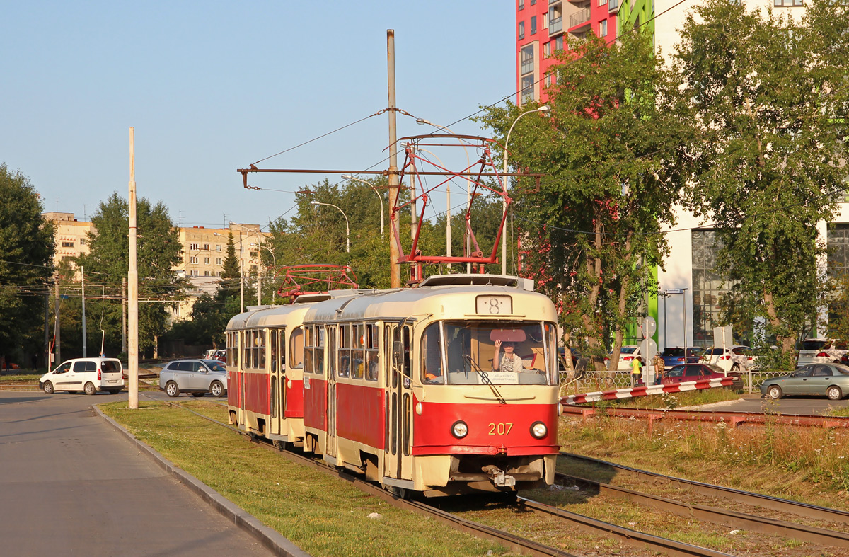 Екатеринбург, Tatra T3SU № 207