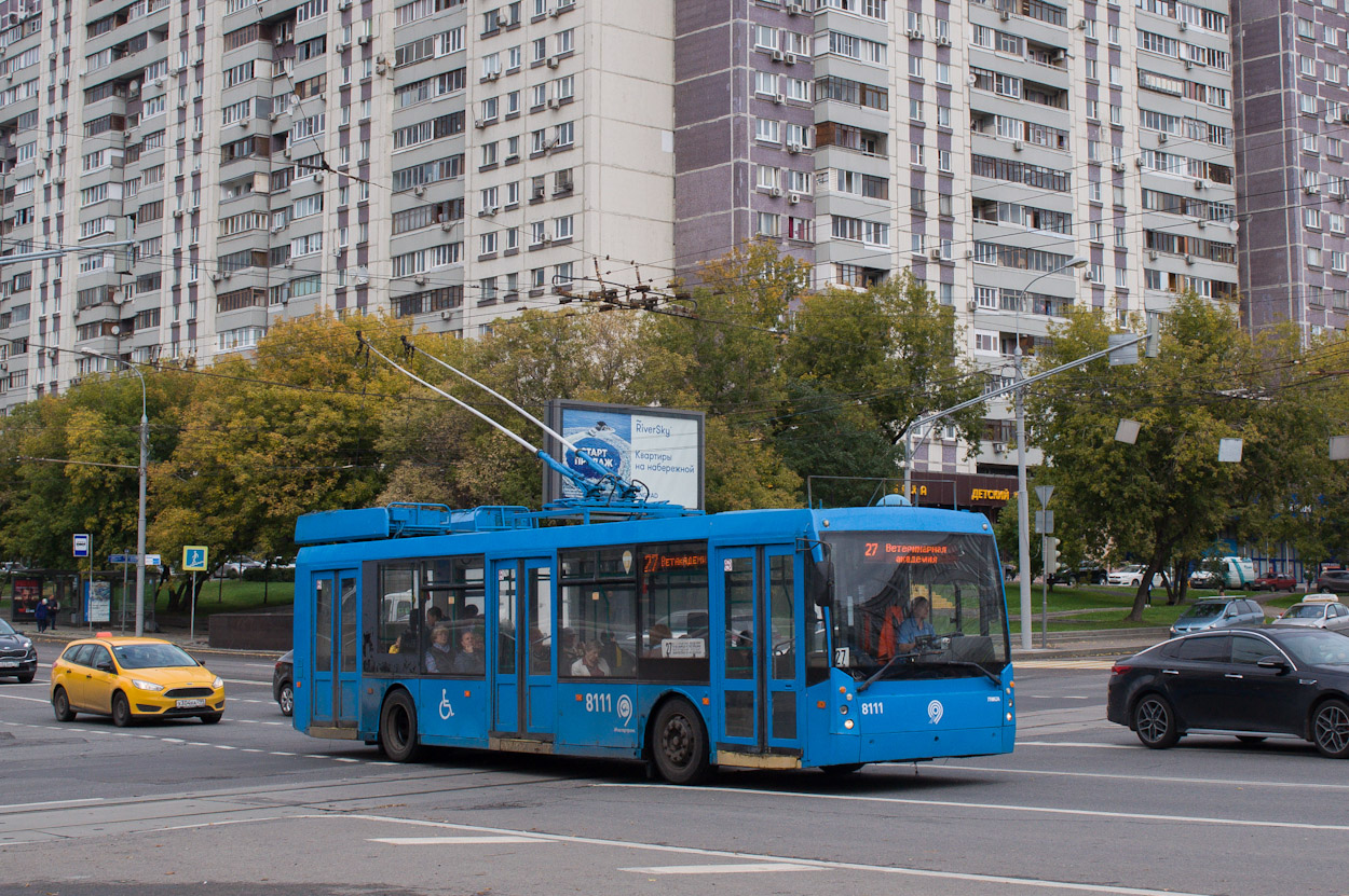 Москва, Тролза-5265.00 «Мегаполис» № 8111