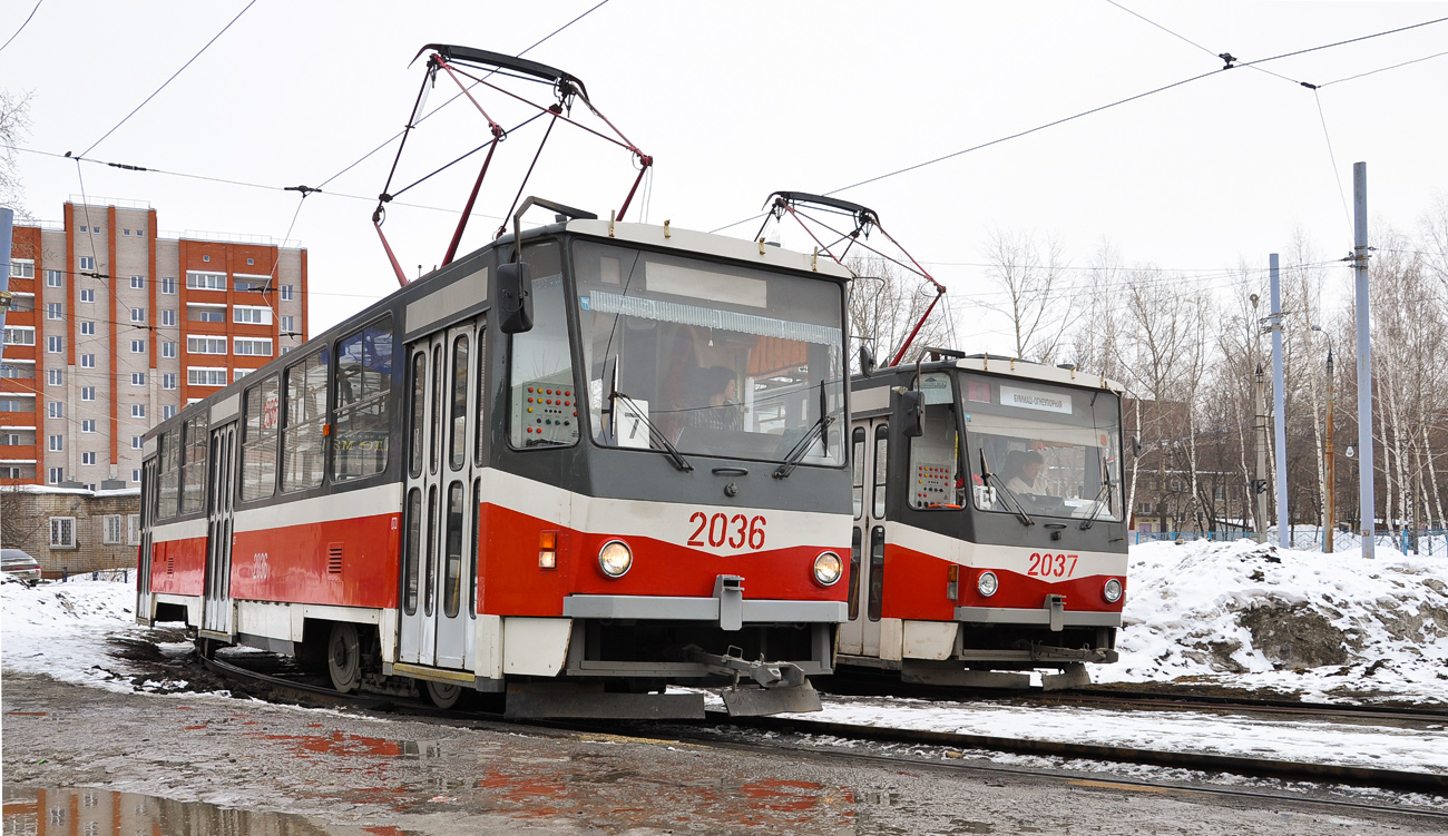Ижевск, Tatra T6B5-RA № 2036