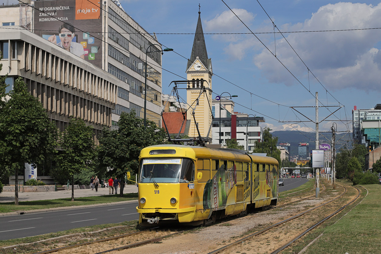 Сараево, Tatra K2YU № 519
